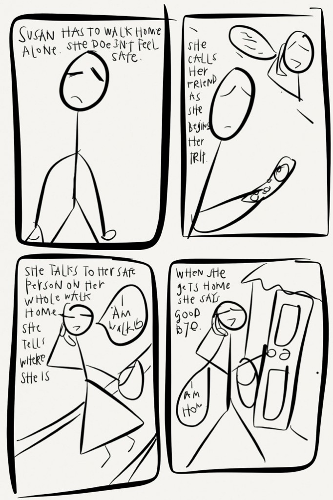 Safe Mathare - storyboard - walk and talk