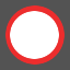 Favicon 1 - red and white circle